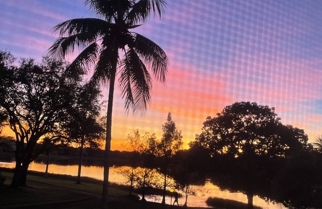 Stunning condo in naples, florida. lake side view with spectacular sun downs.