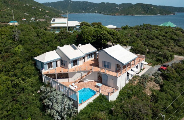 Stunning Island views from this St. John Villa in Coral Bay