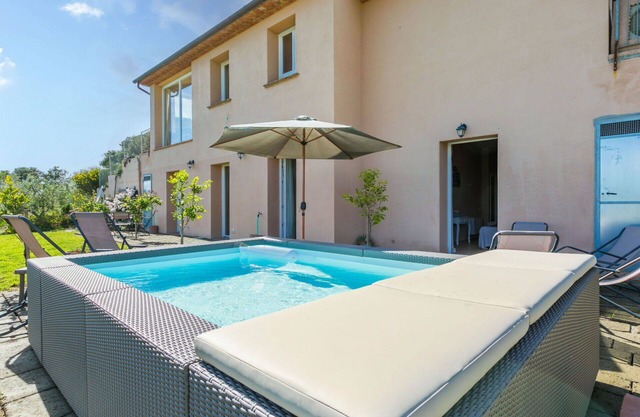 Stunning private villa for 8 guests with A/C, WIFI, private pool, TV, terrace and panoramic view