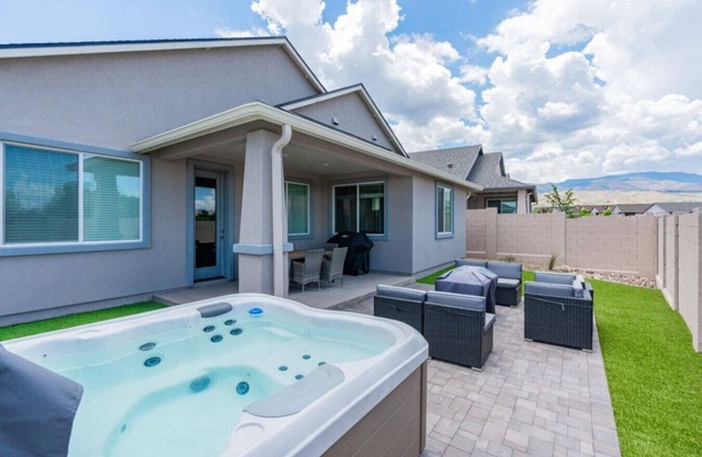 Stylish Revival Retreat w/Hot Tub & Fire Pit