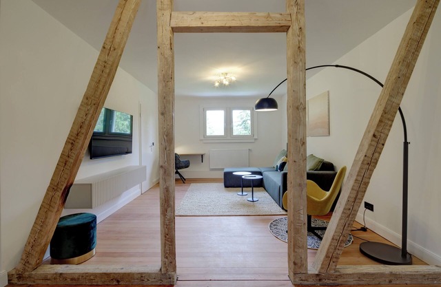 Stylish vacation apartment in Germany's highest train station