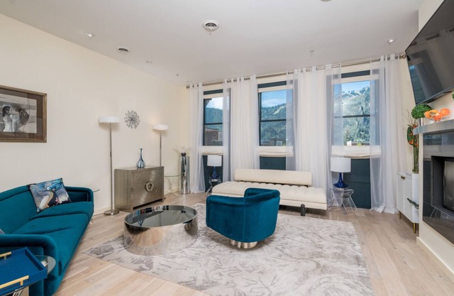 Summer Getaways Available! Chic Condo in Downtown Ketchum with Fire Pit & Mountain Views