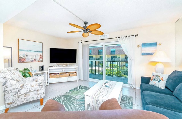 Sun-Kissed Escape: Steps to Pier w/Heated Pool & Private Balcony