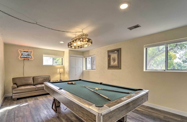 Sunlit Sanctuary w/ Game Room & Fenced Yard!