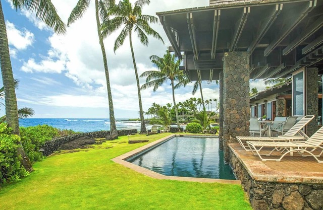 Sunset Makai Hale By Parrish Kauai - luxury oceanfront home w/pool