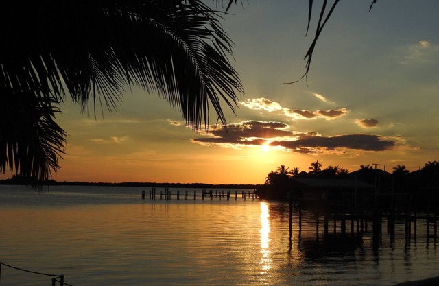 Sunsets on the beach
