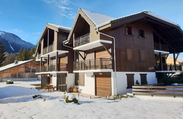 Super 1 bed apartment close to Samoens centre and ski bus