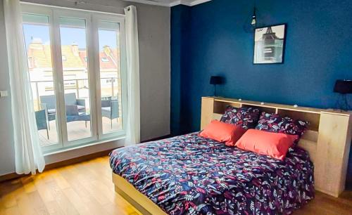 Superbe Appartement rénové entre centre ville et digue de mer Dunkerque, Capacité 4 personnes, 1 chambre, Terrasse
