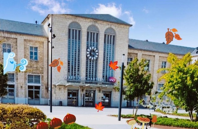 Superbe studio à deux pas de la gare de Chartres