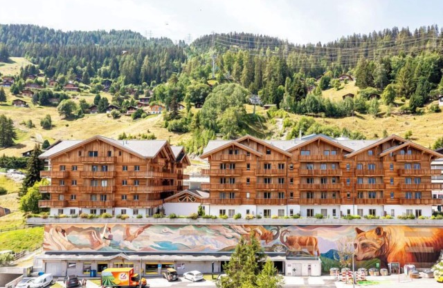 T-Resort La Tzoumaz 2p4 vue vallée by Interhome