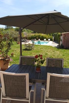 T2 au calme avec piscine