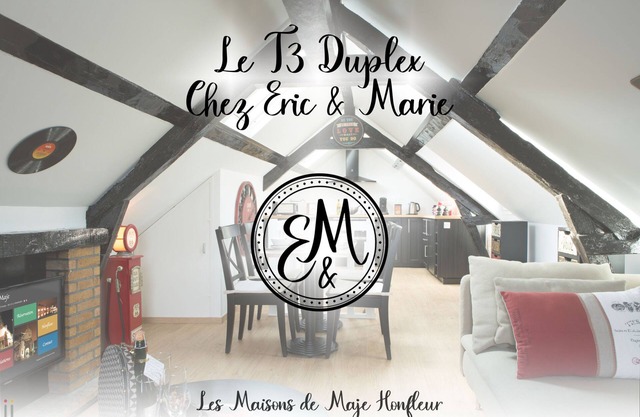T3 Duplex - 4 pers apartment Honfleur Historic