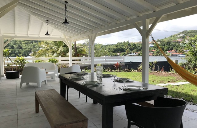 T4 renovated with private garden in Trois Ilets, beach 200m, sea view