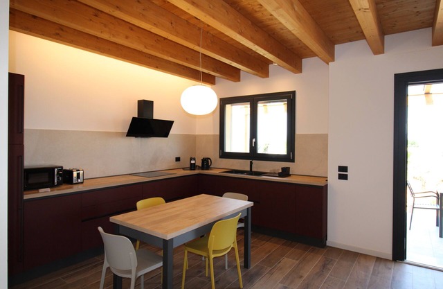 Terrace 2. Two-bedroom cottage with lake view