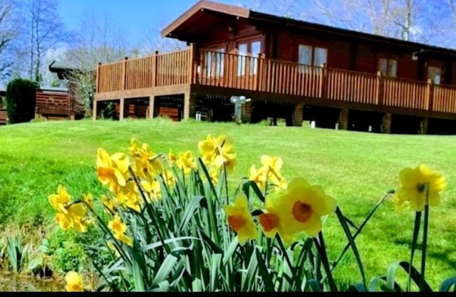 The Birches Log Cabin & Hot Tub