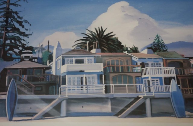 The Blue Beach House - on the Sand at Miramar Beach,Montecito