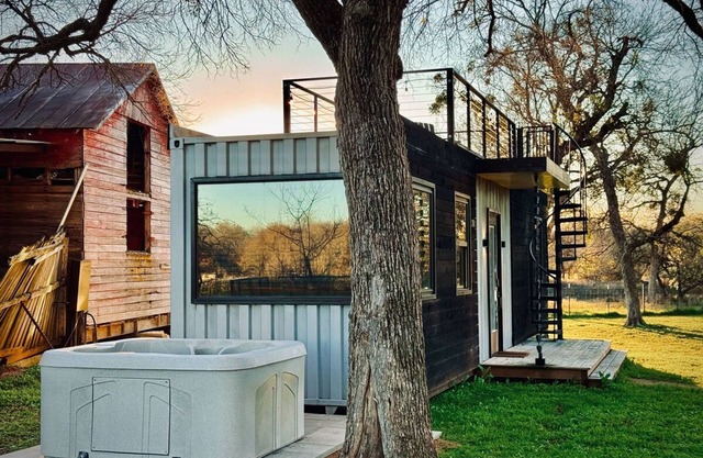 The Blue Ridge Container Tiny Home in the Country