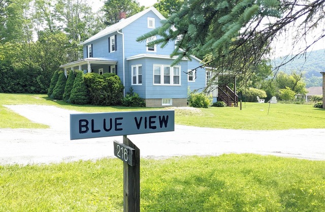 The Blue View - Close to town center plus great mountain view! Good Cell & WiFi
