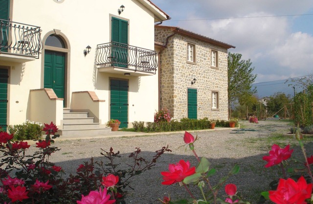 The Casine villa boasts seven apartments with a large Pool, free WiFi & parking