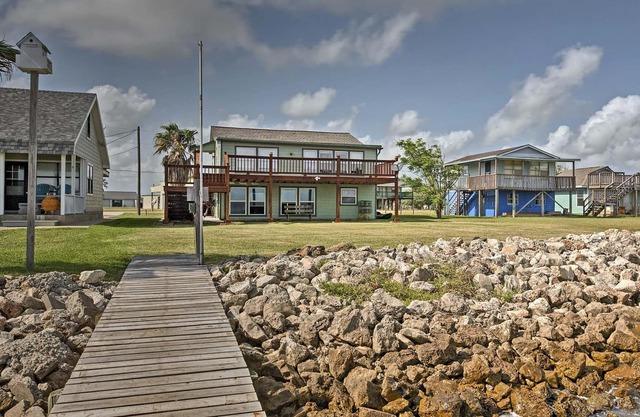 'The Crab Trap' Palacios House on Matagorda Bay!