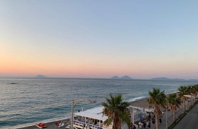 The ideal place to experience the sea, with a terrace and a view of the Aeolian Islands