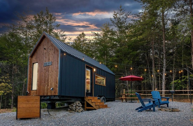 The Iris: Rural Secluded Nordic Tiny Home