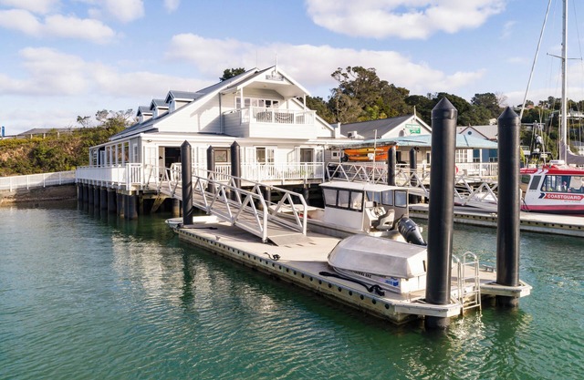 The Landing Overwater. Bay of Islands, NZ.