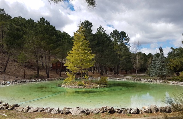 The little house of the lagoon. Natural World River Park