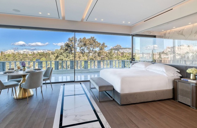 The One Acropolis | King Suite with balcony