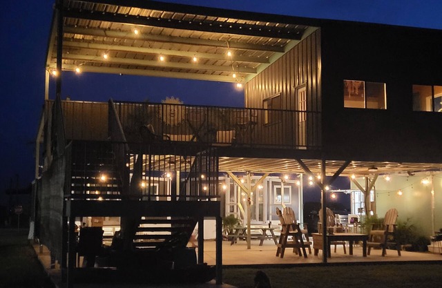 The Oyster Beach & Fish Camp on Magnolia Beach