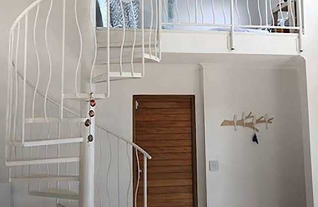 The sound of the ocean is audible for this great getaway home