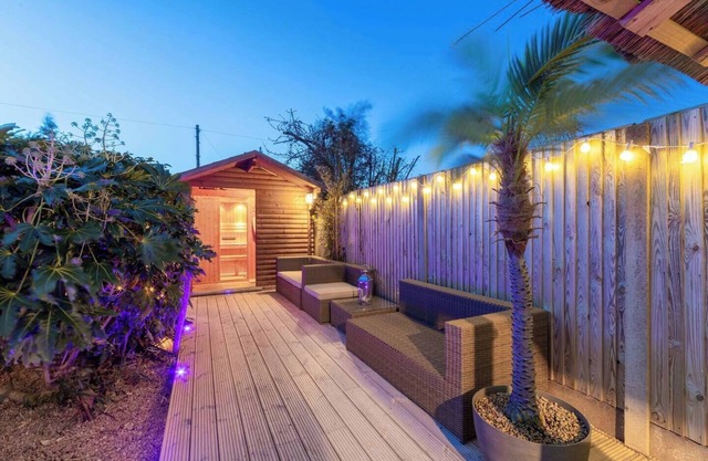 The Spa Cabin is a beautiful retreat to relax in, log burner, private parking and spa area included