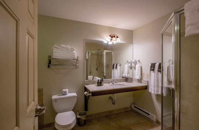 The ultimate resort experience. Pool, hot tub, sauna, steam room, exercise room.