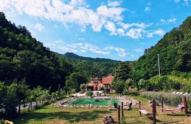 The Valley of the Chestnut Trees - the Village