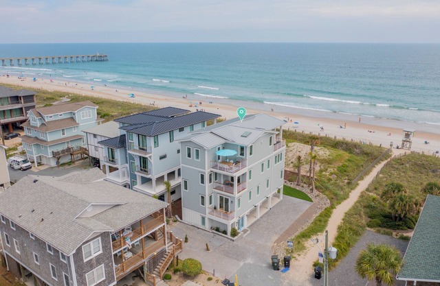 The View – Exquisite Beachfront Home in Wrightsville Beach - Walk to everything!