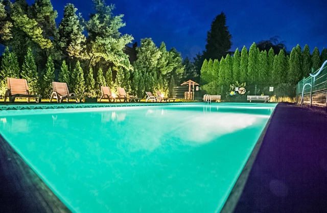 This comfortable holiday accommodation is located in the picturesque village of Brenna.
