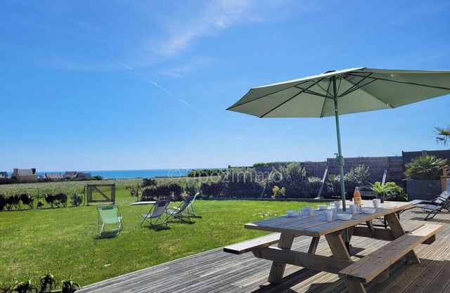 Tipoz'Immo- sea view enclosed garden for animals