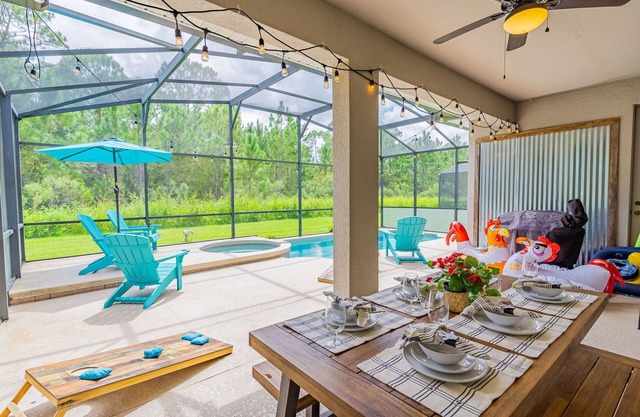 TOP RATED ♥ Disney-Themed Resort Villa ♥ ARCADE Game Room ♥ Private Pool & Spa