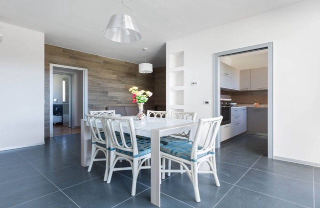 Tramonto Apartment in Porto Cesareo with private beach