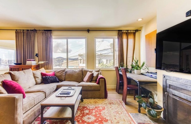 Two Bedroom, Two Newly Renovated Bathrooms, Deck