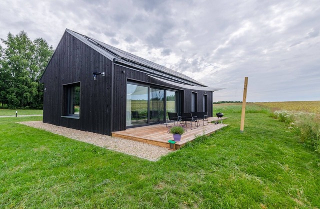 Two country houses with access to their own beach, close to the forest and field