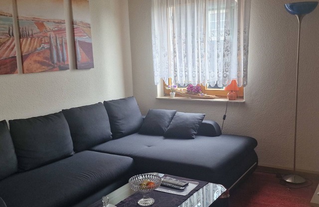 Two-room apartment with separate bedroom and living room