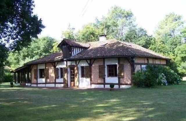 Typical house from the Landes
