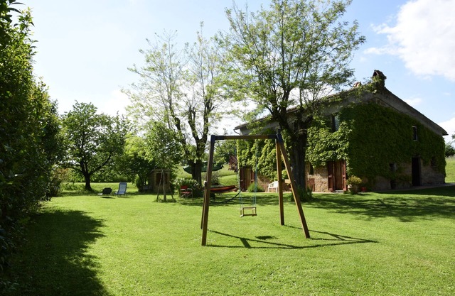 Typical house in countryside between Orvieto and lake Bolsena
