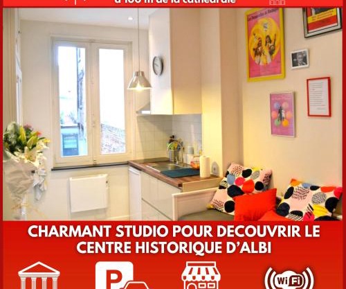 Un jour d'été à Albi, Mon-Appart Hotel-ALBI