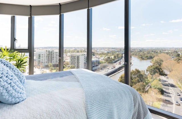 Uneasy views of the city and the river