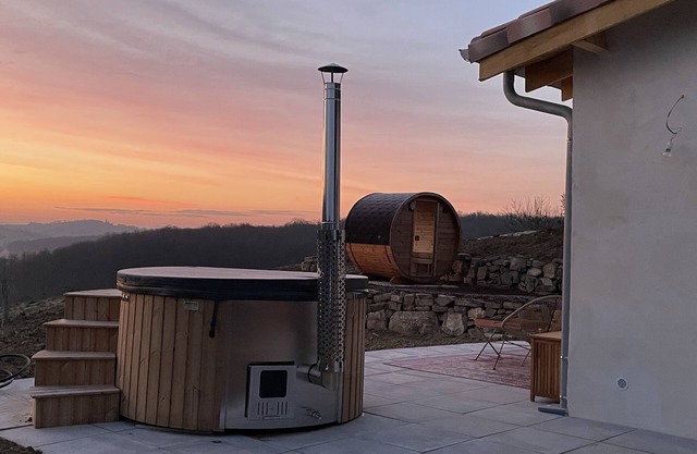 Unusual in the heart of nature, Nordic bath, panoramic sauna