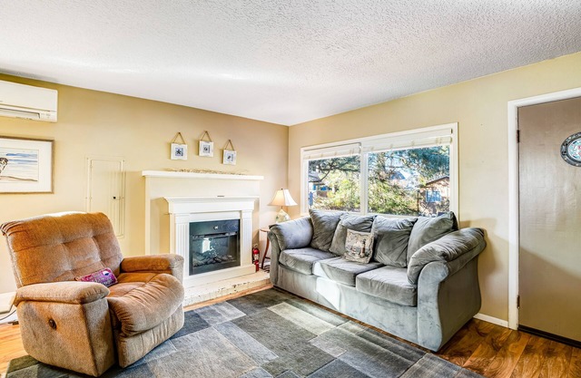 Updated Dog-Friendly Cottage with Outdoor Firepit, Five Blocks from the Beach