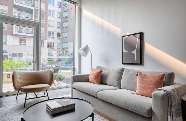 Upscale East Cambridge 2BR w/Gym & W/D, nr Lechmere T, by Bluegorund