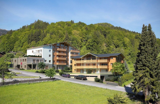 Vacation apartment in the Montafon: balcony, mountain views & free parking